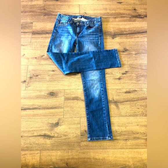 CALVIN KLEIN ULTIMATE SKINNY MID RISE WASHED BLUE JEANS IN SIZE 4_27 - Picture 1 of 5